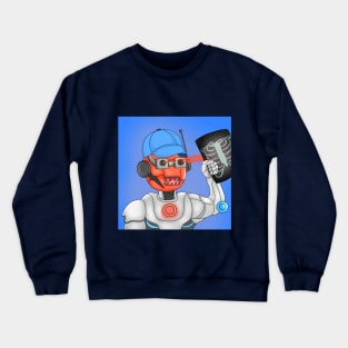 Robot With X-Ray Crewneck Sweatshirt